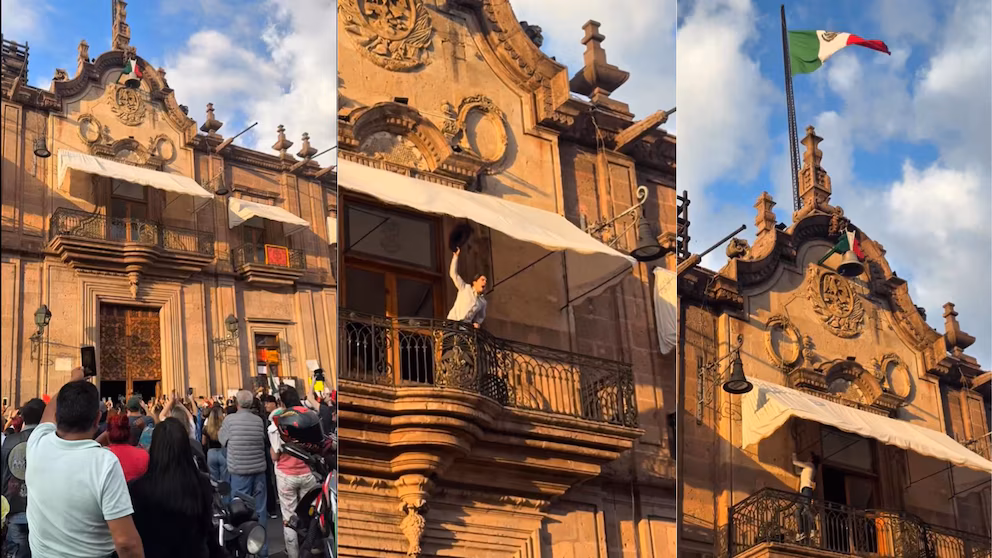 Marchan en Morelia por asesinato de Carlos Manzo