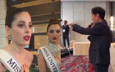 Fátima Bosch denuncia insultos de organizador en Miss Universo 2025