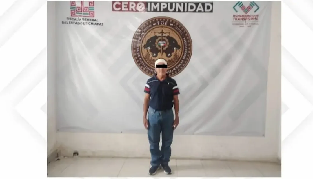 Violación equiparada en Villa Corzo: detienen vía reclusión a presunto responsable