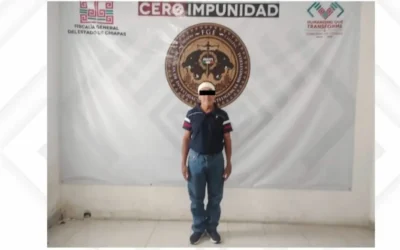 Violación equiparada en Villa Corzo: detienen vía reclusión a presunto responsable