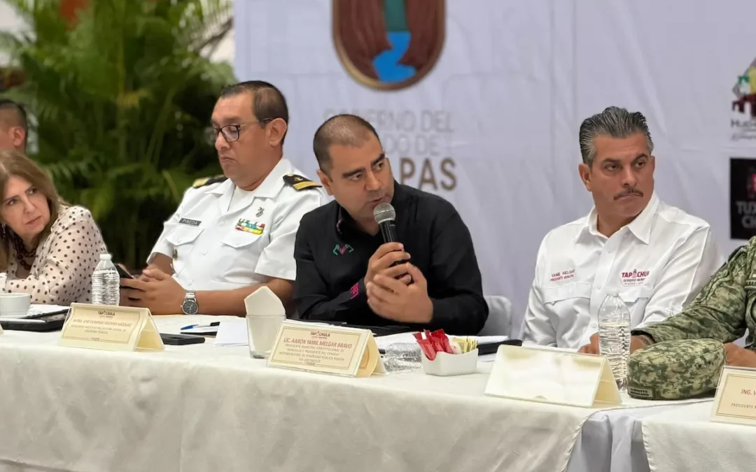 SSP participa en sesión regional de seguridad en Tapachula y fortalece capacitación policial