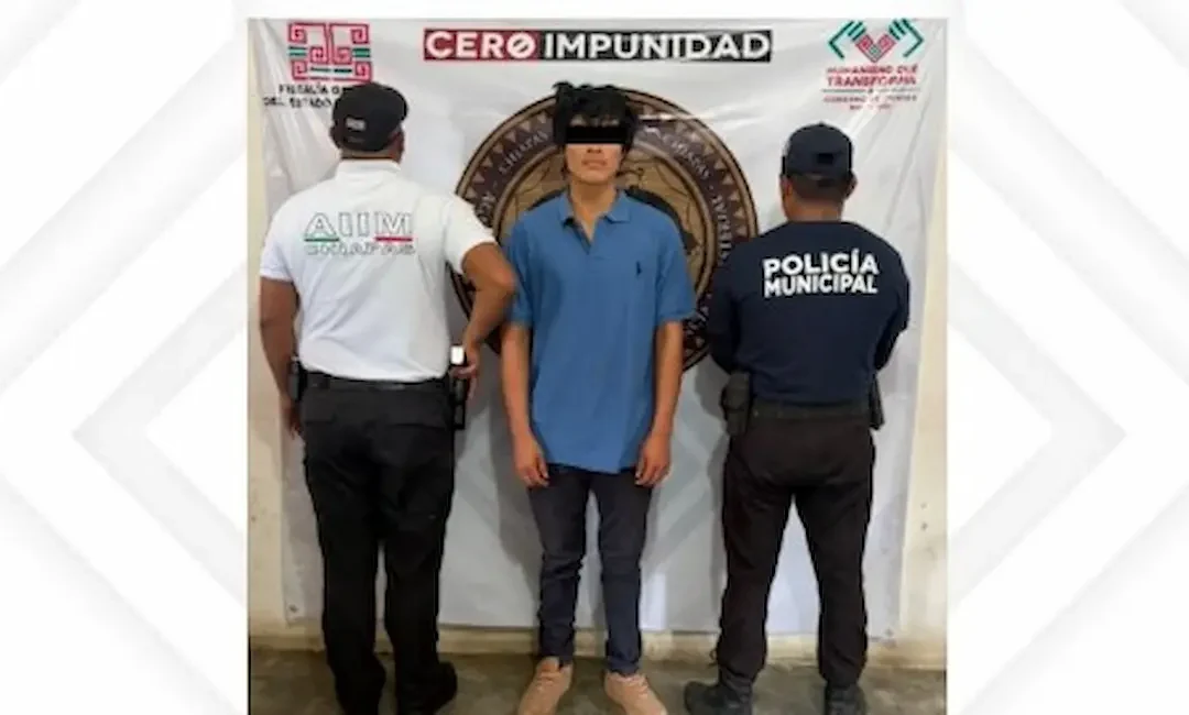 Detienen en Simojovel a presunto responsable de lesiones calificadas