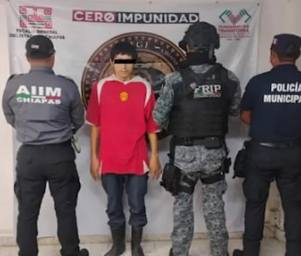 Aprehenden en Pichucalco a Azael “N” por presunta violencia familiar
