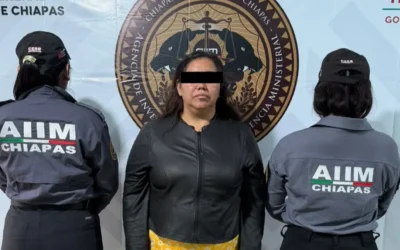 Despojo agravado: FGE y SSP aprehenden a Beatriz «N» en San Cristóbal de Las Casas