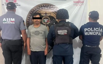 Violencia familiar agravada: FGE y SSP ejecutan orden de aprehensión en Simojovel